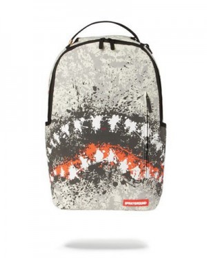 Beige Sprayground The Shark 1989 Backpacks | 46783-HOFN