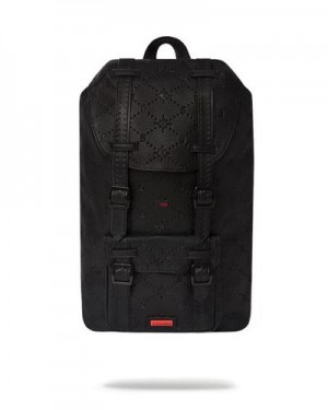 Black Sprayground 24/7 Hills Backpacks | 51970-ZRNG