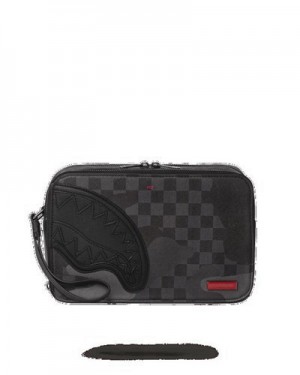 Black Sprayground 3am Never Sleep Bags | 72035-CAXP