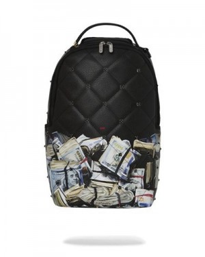 Black Sprayground Cayman Islands Backpacks | 67248-BCVE