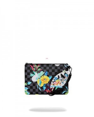 Black Sprayground Gala After Party Cross-over Clutch Bag | 81264-EZAU