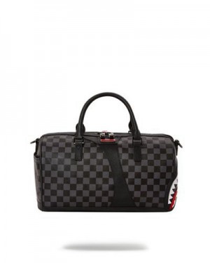 Black Sprayground Henny Aiir To The Throne Mini Duffle Bags | 02459-GFOP