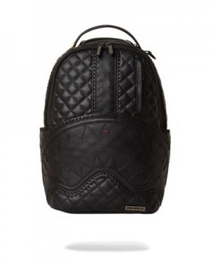 Black Sprayground Riviera (Blk) Backpacks | 10376-VZGB