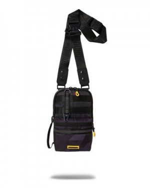 Black Sprayground Special Ops Ab Cargo Crossbody Bags | 95731-GJIV