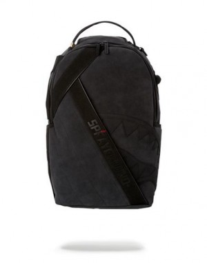 Black Sprayground The Darkside Backpacks | 68510-NIPO