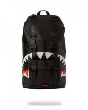 Black Sprayground The Hills Backpacks | 87263-YHPO