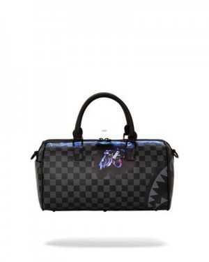 Black Sprayground The Undercurrent Mini Duffle Bags | 57603-PREZ