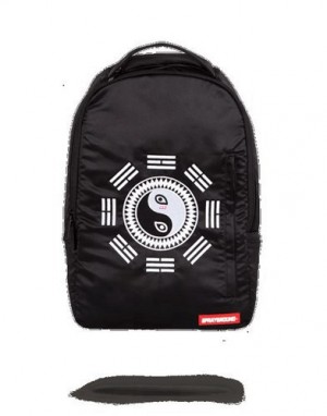 Black Sprayground Zen Tang Backpacks | 97235-ZGJD