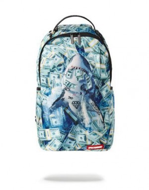 Blue Sprayground Don't Mess With The Best Backpacks | 12804-TIYL