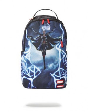 Blue Sprayground Storm Shark Backpacks | 41238-JGQE