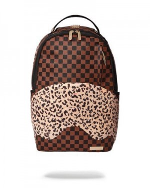 Brown Sprayground A.I.3 The Legacy (Dlxv) Backpacks | 97451-KCEJ