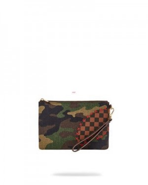 Camo Sprayground The Paradoxx Shark Crossover Clutch Bag | 67319-IJBP