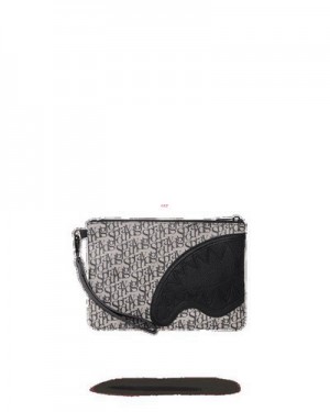 Grey Sprayground Sg All Day Crossover Clutch Bag | 30952-UDQS