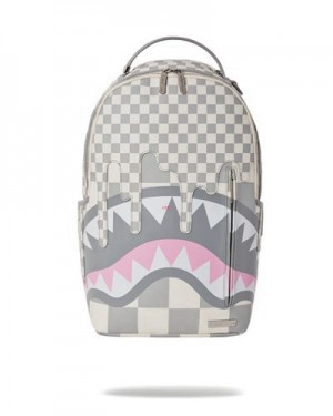 Grey Sprayground Xtc La Palais (Dlxv) Backpacks | 57410-ZVWT