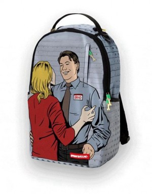 Light Blue Sprayground Zombie Lovers (Lenticular) Backpacks | 35894-TLBV