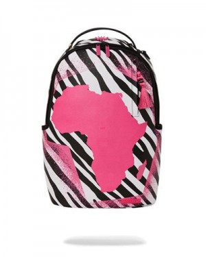 Multicolor Sprayground A.I.8 African Intelligence Motherland Love (Dlxv) Backpacks | 03759-EHXQ