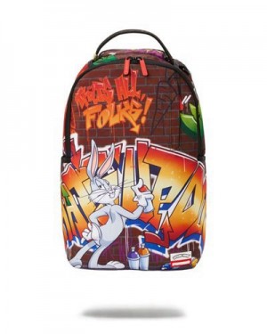 Multicolor Sprayground Bugs Master Carrots (Dlxr) Backpacks | 93051-HRGA