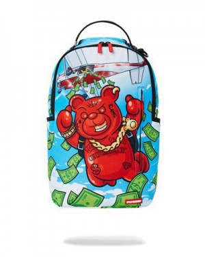 Multicolor Sprayground Diablo All Or Nothing Backpacks | 97245-QNKG