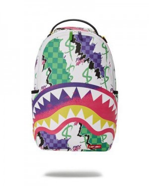 Multicolor Sprayground Dreamy Technicolor (Dlxv) Backpacks | 10342-MZOR