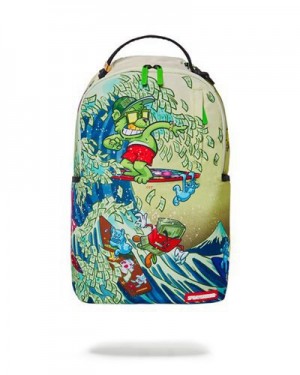 Multicolor Sprayground Head High (Dlxr) Backpacks | 15348-MGNL