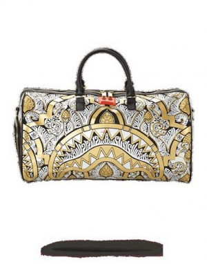 Multicolor Sprayground King Solomon's Duffle Bags | 04267-BPMV