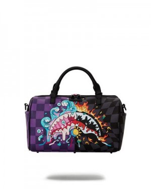 Multicolor Sprayground Mad Scientist Mini Duffle Bags | 57840-PJYZ