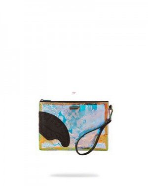 Multicolor Sprayground Magic City Crossover Clutch Bag | 65829-CWQZ