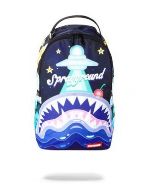 Multicolor Sprayground Mini Astro Bubble Backpacks | 01536-QDJL