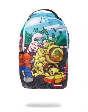 Multicolor Sprayground Mini Ready Set Go Backpacks | 16380-TYCM