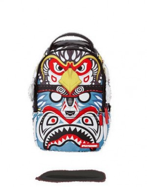 Multicolor Sprayground Mini Reflective Apache Wings Backpacks | 89234-XUWH