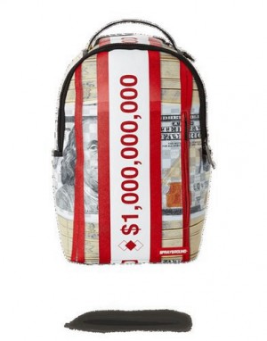 Multicolor Sprayground Money Bands Backpacks | 48103-QREX