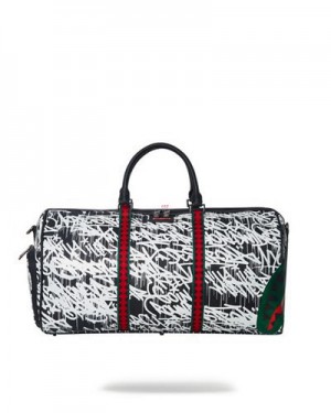 Multicolor Sprayground Night Night Emperor Duffle Bags | 04781-BAZT