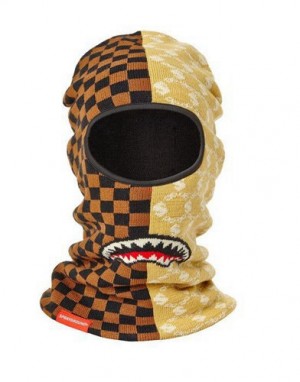 Multicolor Sprayground Paris Vs Florence Ski Masks | 87025-TDAB