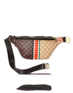 Multicolor Sprayground Paris Vs Florence Crossbody Bags | 19058-EIMG