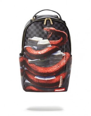 Multicolor Sprayground Rattle Tacks Backpacks | 54286-BXOJ