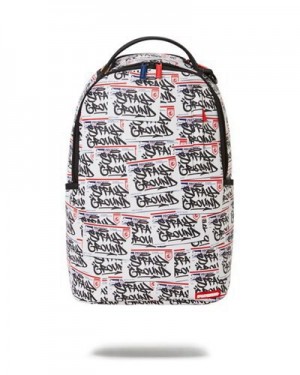 Multicolor Sprayground Remember My Name (Dlxr) Backpacks | 57603-ZUXD