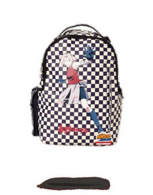 Multicolor Sprayground Sakura Blossoms Backpacks | 15923-NASQ