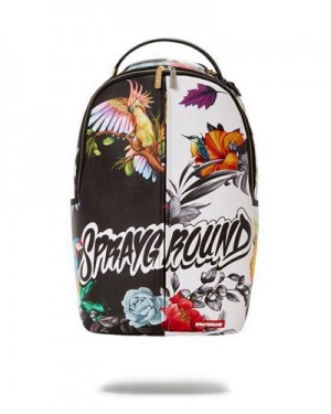 Multicolor Sprayground Shadow Flight (Dlxv) Backpacks | 85460-HIMP