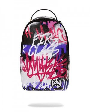 Multicolor Sprayground Shark Atelier Backpacks | 51409-GJUZ