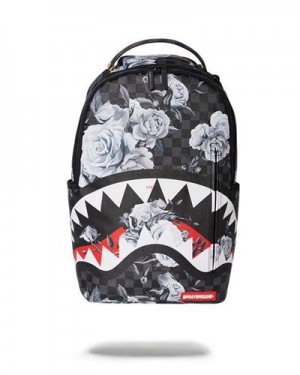 Multicolor Sprayground Sharks In Paris Nightfall (Dlxv) Backpacks | 35976-NSOG