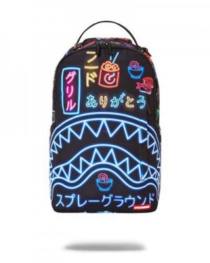 Multicolor Sprayground Shinjuku City スプレーグラウンド (Dlxr) Backpacks | 86042-CDUY