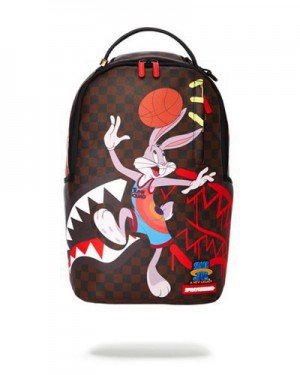 Multicolor Sprayground Space Jam Space Dunk (Dlxv) Backpacks | 42589-NICZ