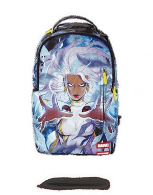 Multicolor Sprayground Storm Money Backpacks | 32067-FJGU