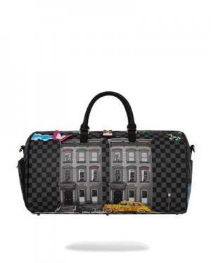 Multicolor Sprayground Sutton Duffle Bags | 65418-XSOV