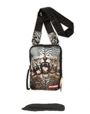 Multicolor Sprayground The Beast Crossbody Bags | 19703-GOWK