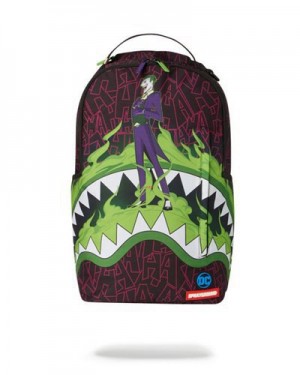 Multicolor Sprayground The Joker: Why So Serious Backpacks | 97518-FYAJ