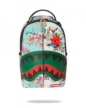 Multicolor Sprayground The Sanctuary (Dlxv) Backpacks | 57128-OEAS