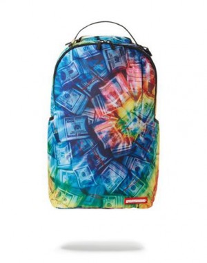 Multicolor Sprayground Touch The Rainbow Backpacks | 13745-AOBE