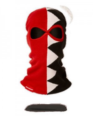 Multicolor Sprayground Vertical Shark Ski Masks | 25810-YRXJ