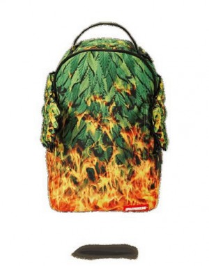 Multicolor Sprayground Wings Of Paradise Backpacks | 56179-CBUV